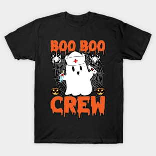 Boo Boo Crew Nurse Shirts Halloween Nurse Shirts for Women T-Shirt